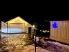 Dette julehuset befinner seg på Kolvereid. Nærmere bestemt i Høglivegen.