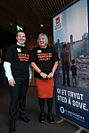 - Bli bøssebærer for TV-aksjonen, oppfordrer statsforvalter Emil Raaen og fylkesaksjonsleder Siri Krogness Forsnes!