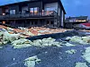 15 personer ble evakuert da et tak ble revet av i Rørvik.