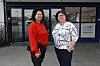 Daglig leder i Nærøy Frivilligsentral Torunn Neerland gleder seg til å flytte inn i kjelleren hos Kristin Rosenvinge på Coop-senteret.