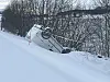Nødetatene rykket natt til søndag ut til Ånesvegen i Nærøysund.