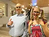 Nikolai Skeie var eneste gutt på scenen. Her er han i rollen som Steinar Aspli sammen med Pia Brun som lita jente.
