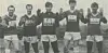 Lekas gode forsvarkjede: Jonny Juliussen, Yngve og Ole Arnfinn Helmersen og Oddvar og Svein Aardahl.