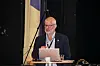 Kommunedirektør Karl Anton Swensen la fram et stramt budsjett for 2025.