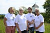 Komiteen bak Nærøyadagen 2025. F.v: Ingebjørg Eidshaug, Anne Lise Arntsen, Odd Egil Hagen og Sølvi Vik Brækkan.