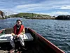 Noah Halsen Lyhammer og familien har hytte på Sør-Gjæslingan, men denne helga var han her med 4H - og tok med seg flere gode minner hjem med bagasjen.