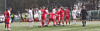 Rørvik-Tryg/Lade takker hverandre for kampen.