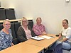 Kitt Sagmo (fagansvarlig for lærlinger i oppvekst), Anita Sørhaug (faglærer YNVS), Ingvill Grande (enhetsleder barnehage) og Lill Bente Strand (enhetsleder barnehage)deltok i workshopen ved YNVS.