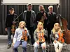 Liw Ronya Bjørsvik, Sunniva Gjøra og Tuva Moe fikk øve sammen med Gjermund Larsen Trio.