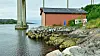 Her er eiendommen i Nyvegen 66 på Rørvik, der Trekon Eiendom AS ønsker å gjennomføre omfattende tiltak som inkluderer utfylling i sjøen.