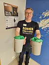 Aksjonsleder Terje Settenøy håper nå at mange flere vil være med å ta i et tak for TV-aksjonen.