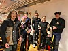 Tea Valø, Dina Bratland, Sondre Strøm Hushagen, Tom Roald Valø, Hannah Johansen og Rolf Johansen fra Vikna skytterlag.