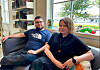 Bibliotekansatte - Jørgen Hernholm og Silje Strøm Mellingsæter, forteller om en aktiv 'Sommerles'-sesong.