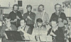 Barokkensemblet foran f.v. Henrik Brochmann, Ole Johs. Olsen, Harald Hansen og Toralf Engesnes. Bak f.v. Oddvar Finne, Per Gunnar Gyldenskog, Jarle Arntzen og Nils Bakken.