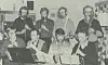 Barokkensemblet foran f.v. Henrik Brochmann, Ole Johs. Olsen, Harald Hansen og Toralf Engesnes. Bak f.v. Oddvar Finne, Per Gunnar Gyldenskog, Jarle Arntzen og Nils Bakken.