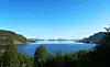Lysfjorden hilser en ny dag velkommen.