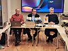 Varaordfører Ole Arnfinn Helmersen (Sp), ordfører Svein Petterse (Sp) og kommunedirektør Oddvar Aardahl møtes i formannskapet på tirsdag.