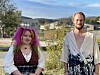 Naboene Kine Olstad og Richold Arnt-Tony Grande har fått nok.