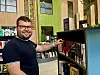 Den hyggelige bibliotekaren ved Nøkkrosa bibliotek