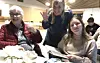 Mary Kirkeby-Garstad tok tuuren sammen med barnebarnet Ingrid Kirkeby-Garstad. Hanne sørø i bakgrunnen.