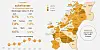 Infografikk - legemeldt sykefravær i Trøndelag 2. kvartal.