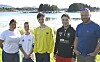 Elin Horven, Ola (snart 13), Iver (16), Magnus (19) og Eirik Haugerøy.