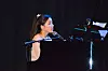 Her spiller og synger Kristin Sivertsen sangen 'On My Own fra Les Miserables'. Hun viste at hun hadde en sterk stemme som folket i salen satte pris på.
