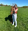 Hesten har vært viktig for Ermin Sofie gjennom ungdomstiden.