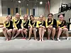 Synne, Linnea, Othelie, Karleen, Jorun, Marte, og Isabell syntes det var artig på turnsportens dag.