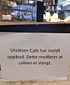 Utsikten Café har stengt serveringa for godt.