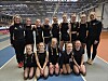 Bakerst fv trener Maria Sinkaberg-Johnsen, Josefine Bakken, Oline Vågø Williksen, Leah Knapstad Holm, Eva Holthe, Elise Bergh Johansen, Mia Hatland Strandquist, Sofie Bergh Johansen og Ingrid Bergh. Fremst fra venstre Svanhild Hartvigsen, Una Sinkaberg-Johnsen, Lea Hatland Strandquist, Mathilde Emilie Aspli og Charlotte Holm.
