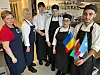 Gleder seg til Flerkulturelle smaksopplevelser: Katarzyna Cieslik, Heidi Sørvik Hernes, Even Sund Kvalø, Torfinn Settnøy, Nadia Tajmieh og Mazen Al Jonayd.