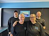 Klare for oppstart: f.v. Christian Hernandez, Marthe Lorentzen, Ann Kristin Arnøy og Robert Arnøy inne i det nye butikklokalet.