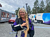 Anita Eng Kjekshus skjøt seg til topps i sin klasse i stevnet.