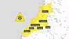 Det er meldt 3-15 cm snø.