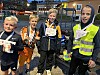 Først over målstreken: Sondre Bredesen, Brage Marø Haraldsø, Runar Solfeldt Rørdal og Ola Horven Haugerøy.