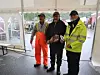 Ditlev Johnsen, Bertil Johnsen og Dagfinn Wagnild vant klassen for seksringer og hundromsfæring.