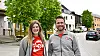 Rebekka Steen og Vebjørn Gorseth fra LO sin sommerpatrulje tok turen til Rørvik denne uka.