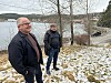 Jan Morten Stræte og Sturla Nordbøe presenterte nylig prosjektet.