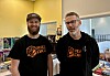 Eirik Ulsund og Geir Vidar Nubdal smiler fornøyd. De samarbeider godt om arrangementet og er glade for den positive responsen fra deltakerne.