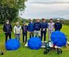 Til tross for at flere spillere hadde tatt med seg paraply ble det ikke bruk for de under verken lørdag - eller påfølgende dag.