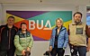 Her har vi fra venstre arbeidsveileder serviceavdelingen Bjørn Terje Kristiansen, leder Nærøysund Arbeiderparti Mariann Oddvik, førstekandidat for Trøndelag Arbeiderparti Bente Estil, og NAV leder i Nærøysund Terje Skomsvold.