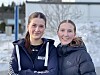 Thea Olaisen og Tiril Alice Sæternes mener det er positivt at besøk hos helsesykepleier ikke lenger skal telle som fravær.