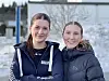 Thea Olaisen og Tiril Alice Sæternes mener det er positivt at besøk hos helsesykepleier ikke lenger skal telle som fravær.