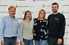 Purkholmen Industripark gir rom for vekst for Are Brekk (til venstre, konsernsjef i Moen Marin Group), Elisabeth Eiternes (leder for logistikk og interndrift, Moen Marin Service), Merete Dille Løvmo (administrativ leder, Mekon) og Ivar Sandneseng (daglig leder, Mekon). Førstkommende lørdag inviterer de barn, ungdom og voksne til å la seg inspirere av mulighetene ved Nærøysundet.