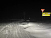Det blir fôrt fokksnø langs veiene.