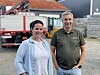 Prosjektleder Tone Storøy Sund og daglig leder Jarle Strandvahl sier den nye kontrakten i Sømna gir bedriften god stabilitet. TotalBygg Midt-Norge er Miljøfyrtårn-sertifisert og arbeider aktivt med gjenbruk av materialer.
