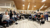 Felleskorpset er klar for ny konsert i Rørvik kirke.