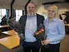 Rune Arstein ble mandag denne uken valgt til ordfører i Nærøy kommune ut året. Ved sin side har han varaordfører Wenche Finseth.