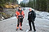 Aage Aar (t.h.) er en av de som har bursdag denne uken. Her med Torbjørn Wennevik.